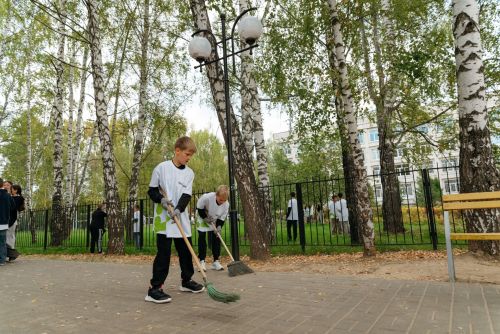 1нче лицейда "YOU GREEN" экологик акциясе