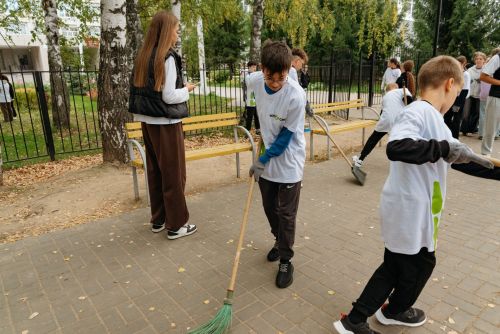 1нче лицейда "YOU GREEN" экологик акциясе