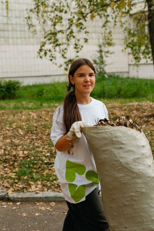 1нче лицейда "YOU GREEN" экологик акциясе