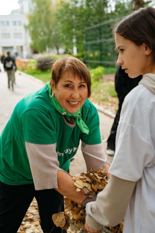 1нче лицейда "YOU GREEN" экологик акциясе