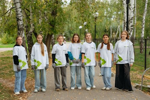 1нче лицейда "YOU GREEN" экологик акциясе