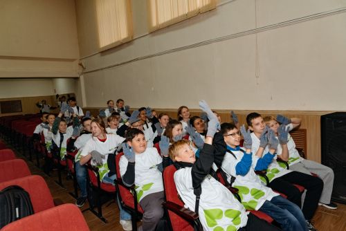 1нче лицейда "YOU GREEN" экологик акциясе