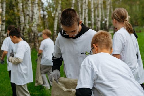 1нче лицейда "YOU GREEN" экологик акциясе