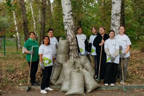 1нче лицейда "YOU GREEN" экологик акциясе