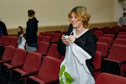 1нче лицейда "YOU GREEN" экологик акциясе