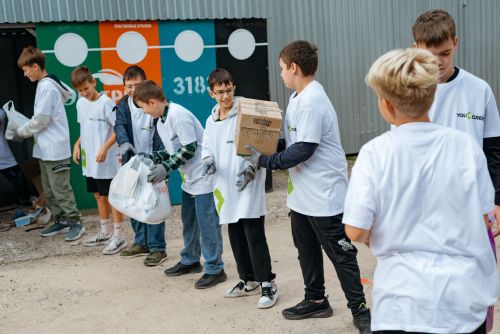 1нче лицейда "YOU GREEN" экологик акциясе