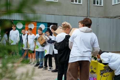 1нче лицейда "YOU GREEN" экологик акциясе