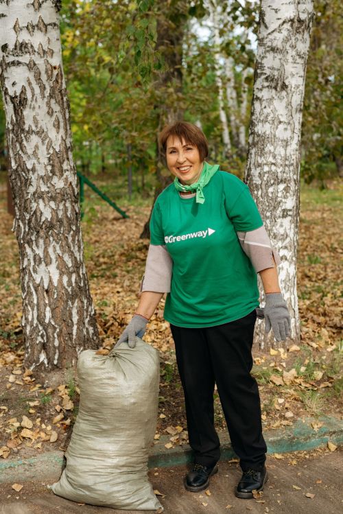 1нче лицейда "YOU GREEN" экологик акциясе