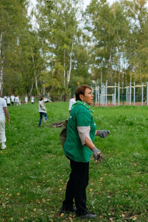 1нче лицейда "YOU GREEN" экологик акциясе