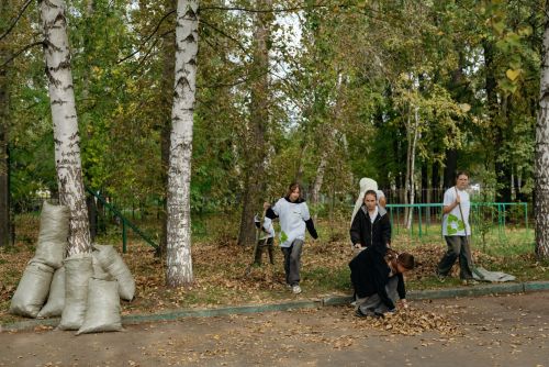 1нче лицейда "YOU GREEN" экологик акциясе