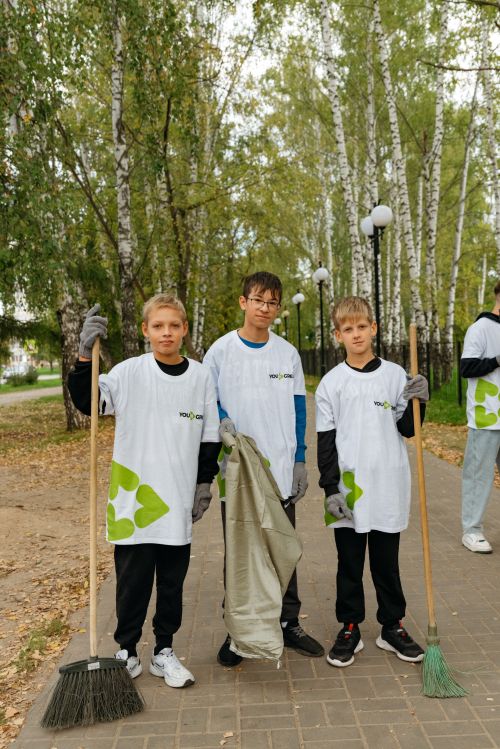 1нче лицейда "YOU GREEN" экологик акциясе