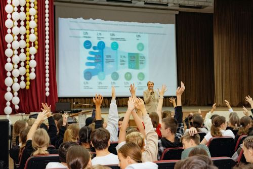 1нче лицейда "YOU GREEN" экологик акциясе