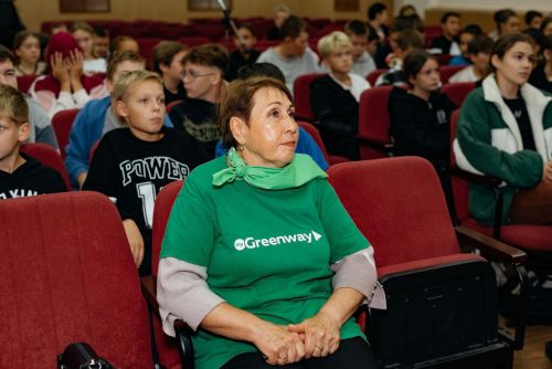 1нче лицейда "YOU GREEN" экологик акциясе
