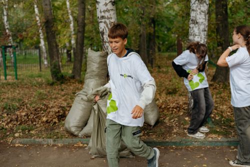 1нче лицейда "YOU GREEN" экологик акциясе
