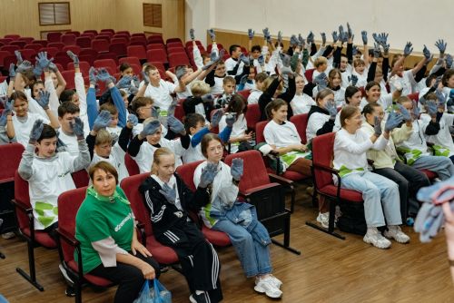 1нче лицейда "YOU GREEN" экологик акциясе
