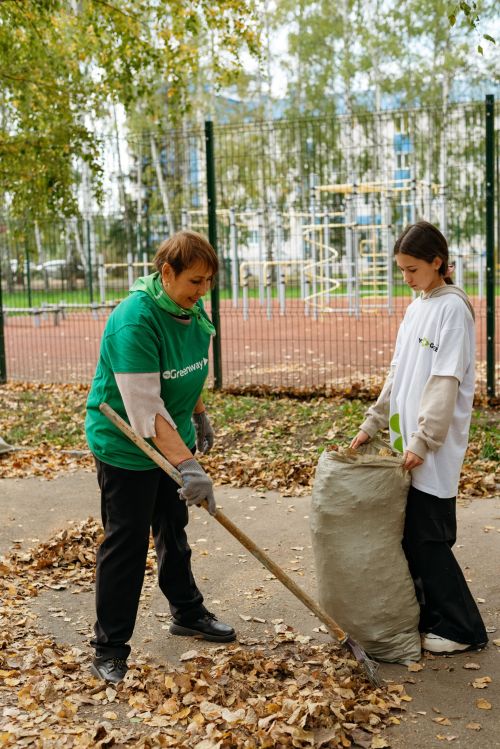 1нче лицейда "YOU GREEN" экологик акциясе