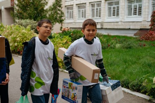 1нче лицейда "YOU GREEN" экологик акциясе