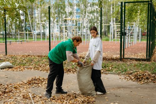 1нче лицейда "YOU GREEN" экологик акциясе