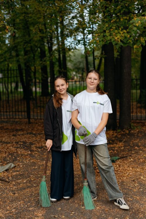 1нче лицейда "YOU GREEN" экологик акциясе