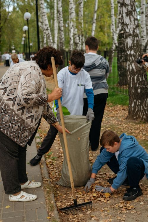 1нче лицейда "YOU GREEN" экологик акциясе