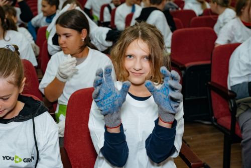 1нче лицейда "YOU GREEN" экологик акциясе