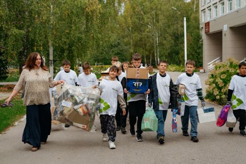 1нче лицейда "YOU GREEN" экологик акциясе