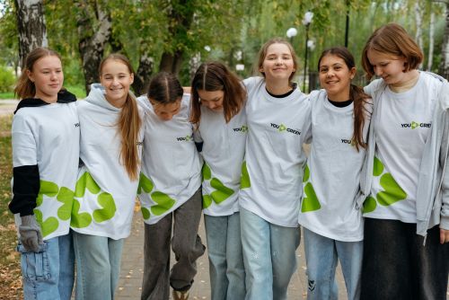 1нче лицейда "YOU GREEN" экологик акциясе