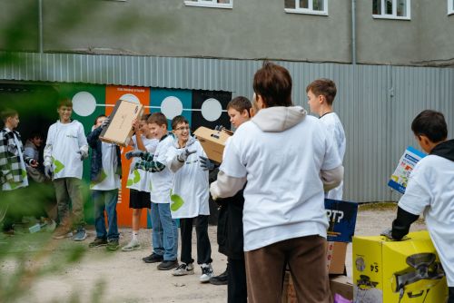 1нче лицейда "YOU GREEN" экологик акциясе
