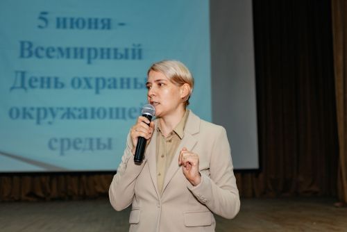1нче лицейда "YOU GREEN" экологик акциясе