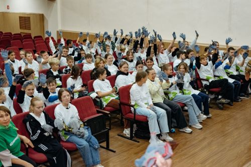 1нче лицейда "YOU GREEN" экологик акциясе