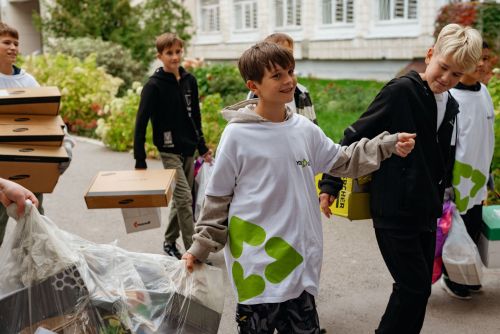 1нче лицейда "YOU GREEN" экологик акциясе
