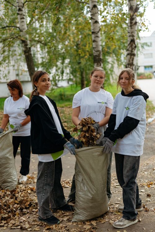 1нче лицейда "YOU GREEN" экологик акциясе