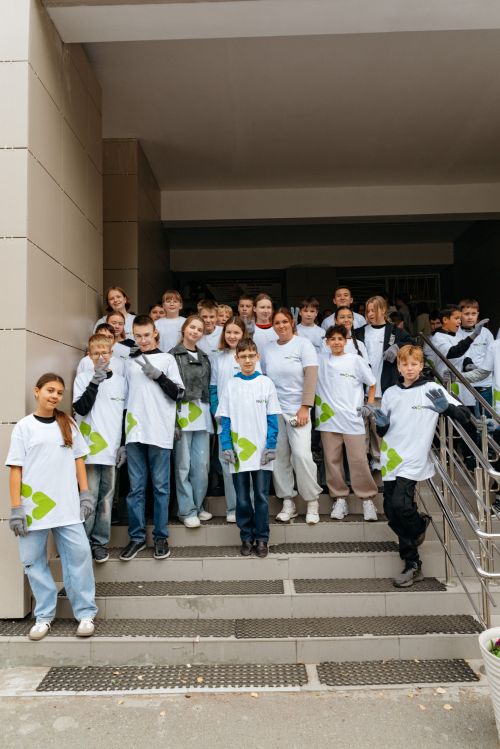 1нче лицейда "YOU GREEN" экологик акциясе