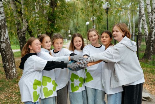 1нче лицейда "YOU GREEN" экологик акциясе