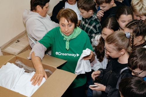 1нче лицейда "YOU GREEN" экологик акциясе