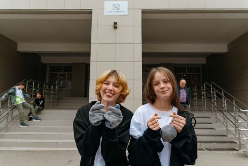 1нче лицейда "YOU GREEN" экологик акциясе