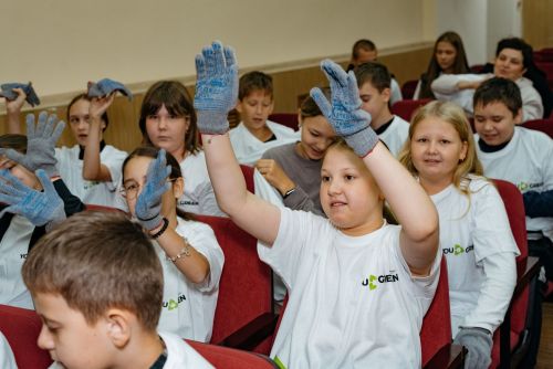 1нче лицейда "YOU GREEN" экологик акциясе