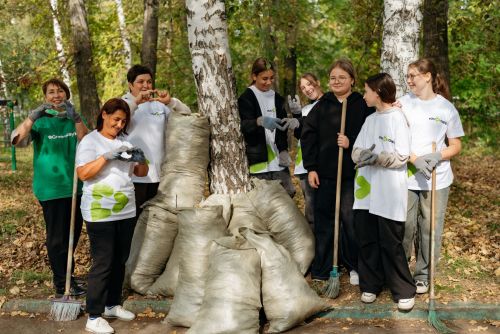 1нче лицейда "YOU GREEN" экологик акциясе