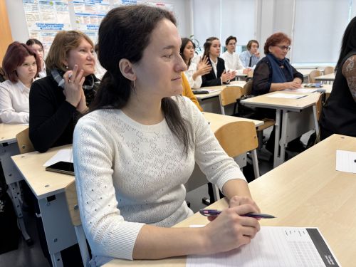 5нче гимназиядә "Татарча диктан" акциясе узды