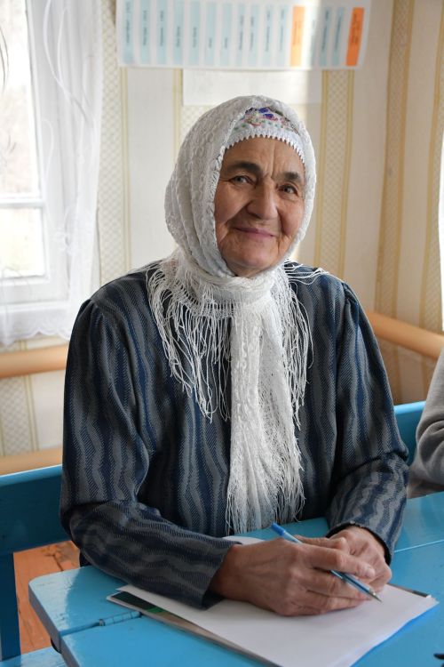 Бәчек авылы мәктәбендә «Татарча диктант»