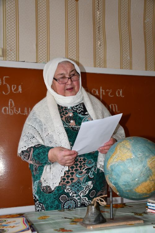 Бәчек авылы мәктәбендә «Татарча диктант»