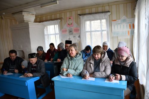 Бәчек авылы мәктәбендә «Татарча диктант»