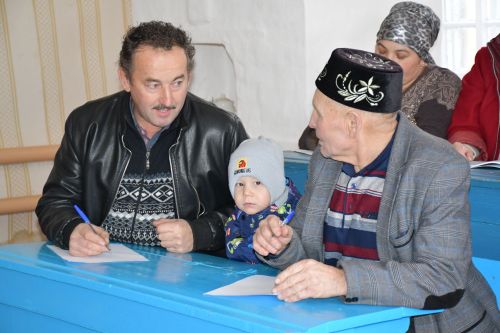 Бәчек авылы мәктәбендә «Татарча диктант»