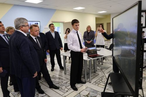 Осинованың Карпов исемендәге гимназиясендә агротехник сыйныф ачылды