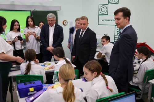 Осинованың Карпов исемендәге гимназиясендә агротехник сыйныф ачылды