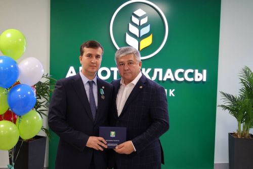 Осинованың Карпов исемендәге гимназиясендә агротехник сыйныф ачылды