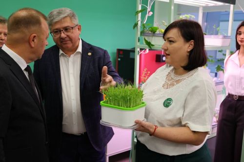Осинованың Карпов исемендәге гимназиясендә агротехник сыйныф ачылды
