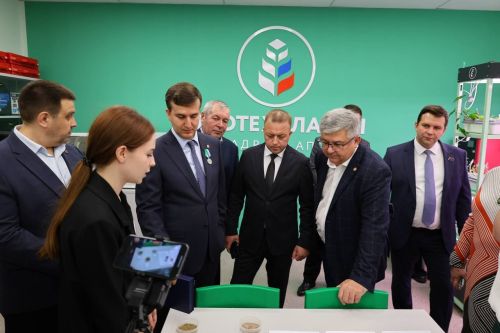 Осинованың Карпов исемендәге гимназиясендә агротехник сыйныф ачылды