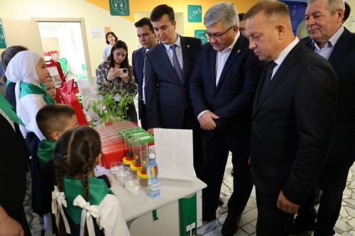 Осинованың Карпов исемендәге гимназиясендә агротехник сыйныф ачылды