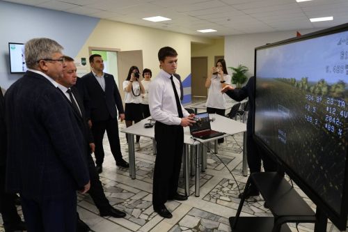 Осинованың Карпов исемендәге гимназиясендә агротехник сыйныф ачылды